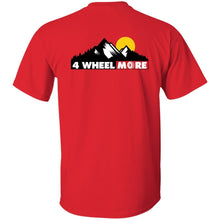 4 Wheel More 2-sided print G500B Gildan Youth 5.3 oz 100% Cotton T-Shirt