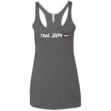 Trail Jeeps NL6733 Next Level Ladies' Triblend Racerback Tank
