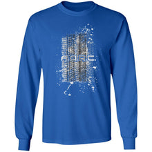 AORC Vertical white 2-sided print G240 LS Ultra Cotton T-Shirt