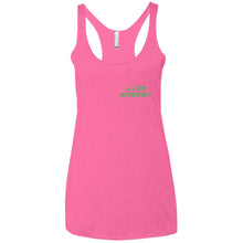Moab Motorsports 2-sided print w/Trailmater back NL6733 Next Level Ladies' Triblend Racerback Tank