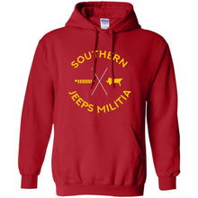 Southern Jeeps Militia G185 Gildan Pullover Hoodie 8 oz.