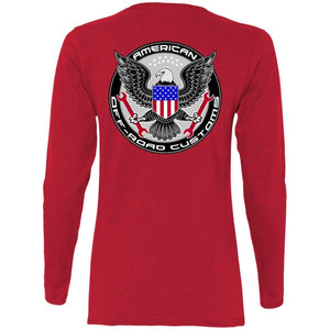 American Off-Road 2-sided print G540L Ladies' Cotton LS T-Shirt