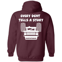 Every Dent Tells A Story 2-sided print Z66 Pullover Hoodie