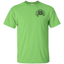 ASJC black logo 2-sided print G200B Gildan Youth Ultra Cotton T-Shirt