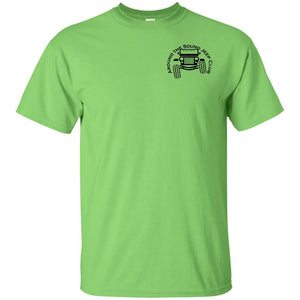 ASJC black logo 2-sided print G200B Gildan Youth Ultra Cotton T-Shirt