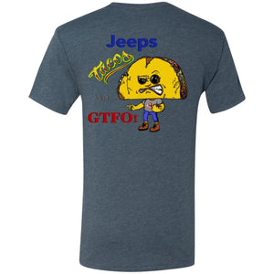 Jeep Paparazzi 2-sided print NL6010 Men's Triblend T-Shirt