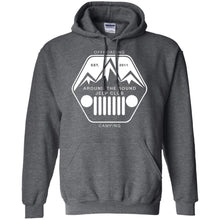 ASJC white logo G185 Gildan Pullover Hoodie 8 oz.