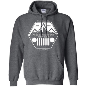 ASJC white logo G185 Gildan Pullover Hoodie 8 oz.