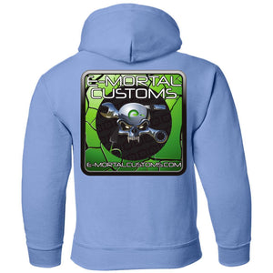 E-Mortal 2-sided print G185B Gildan Youth Pullover Hoodie