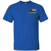 Unity Flag front, Jeeps Against Veteran Suicide back G200 Gildan Ultra Cotton T-Shirt