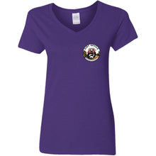 Dirt Devils Jeep Club 2-sided print G500VL Ladies' 5.3 oz. V-Neck T-Shirt