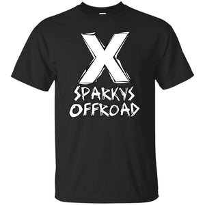 Sparky's Offroad white logo G200 Gildan Ultra Cotton T-Shirt