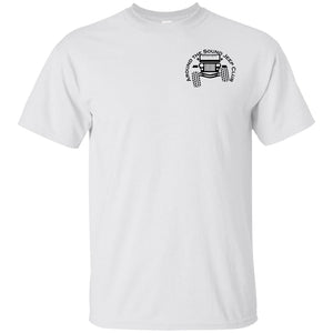 ASJC black logo 2-sided print G200B Gildan Youth Ultra Cotton T-Shirt