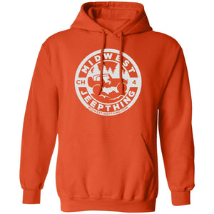 MWJT CH white logo G185 Pullover Hoodie
