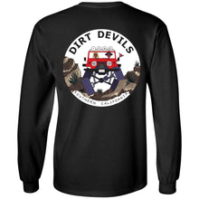 Dirt Devils Jeep Club 2-sided print G240 LS Ultra Cotton T-Shirt