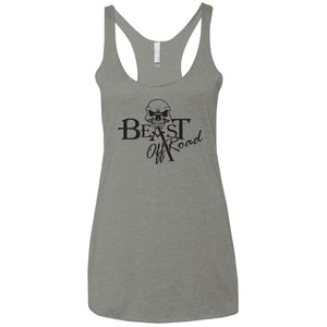 Beast Off-Road NL6733 Next Level Ladies' Triblend Racerback Tank