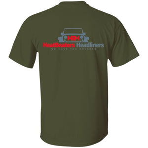 Heatbeaters 2-sided print G500 Gildan 5.3 oz. T-Shirt