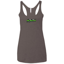 Hundt's Motorsports 2-sided print NL6733 Next Level Ladies' Triblend Racerback Tank