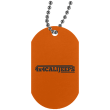 California Jeeps UN4004 Silver Dog Tag
