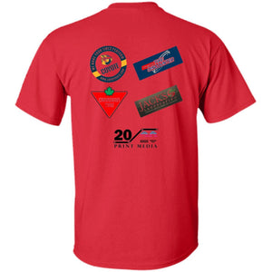 Dale Racing 2-sided print G200B Gildan Youth Ultra Cotton T-Shirt