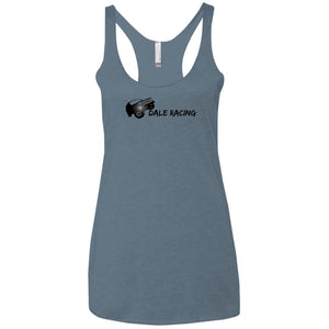 Dale Racing 2-sided print NL6733 Next Level Ladies' Triblend Racerback Tank