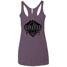 Colorado Combat Jeepers NL6733 Next Level Ladies' Triblend Racerback Tank