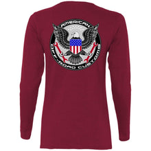 American Off-Road 2-sided print G540L Ladies' Cotton LS T-Shirt