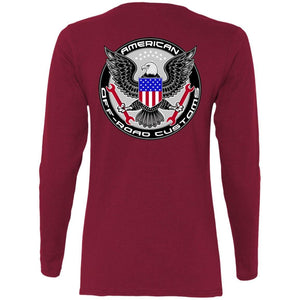 American Off-Road 2-sided print G540L Ladies' Cotton LS T-Shirt