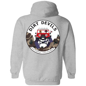 Dirt Devils Jeep Club 2-sided print Z66 Pullover Hoodie