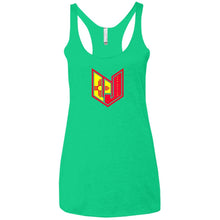 Wicked Jeeps NM NL6733 Next Level Ladies' Triblend Racerback Tank