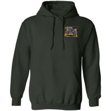 B&B Motorsports 2-sided print (Team Indiana back) G185 Gildan Pullover Hoodie 8 oz.