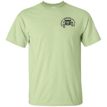 ASJC black logo 2-sided print G200 Gildan Ultra Cotton T-Shirt