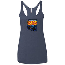AZ Westside Wheelers NL6733 Next Level Ladies' Triblend Racerback Tank
