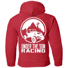 Under The Son Racing 2-sided print G185B Gildan Youth Pullover Hoodie
