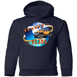 Planet of the Jeeps G185B Gildan Youth Pullover Hoodie
