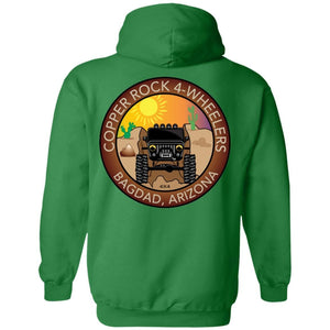 Copper Rock 4-Wheelers 2-sided print Z66 Pullover Hoodie