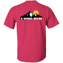 4 Wheel More 2-sided print G500B Gildan Youth 5.3 oz 100% Cotton T-Shirt