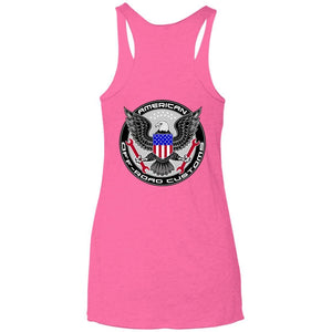American Off-Road 2-sided print NL6733 Next Level Ladies' Triblend Racerback Tank