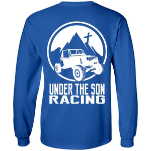 Under The Son Racing 2-sided print G240 Gildan LS Ultra Cotton T-Shirt