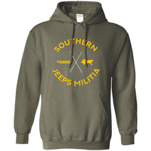 Southern Jeeps Militia G185 Gildan Pullover Hoodie 8 oz.