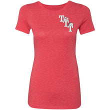Jeep Paparazzi gray 2-sided print NL6710 Ladies' Triblend T-Shirt