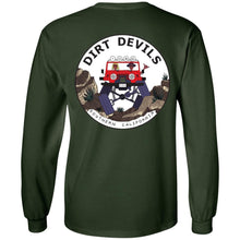 Dirt Devils Jeep Club 2-sided print G240 LS Ultra Cotton T-Shirt