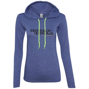 JeepDaddy Smiles Per Gallon > Miles Per Gallon Ladies' Light Weight Hoodie