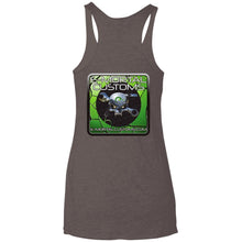 E-Mortal 2-sided print NL6733 Next Level Ladies' Triblend Racerback Tank