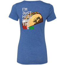 Jeep Paparazzi gray 2-sided print NL6710 Ladies' Triblend T-Shirt