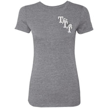 Jeep Paparazzi gray 2-sided print NL6710 Ladies' Triblend T-Shirt