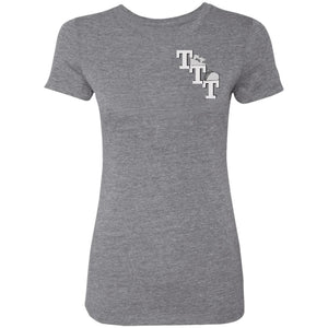 Jeep Paparazzi gray 2-sided print NL6710 Ladies' Triblend T-Shirt