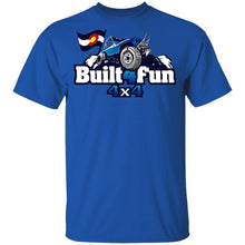 Built4Fun blue G500B Gildan Youth 5.3 oz 100% Cotton T-Shirt