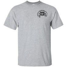 ASJC black logo 2-sided print G200B Gildan Youth Ultra Cotton T-Shirt