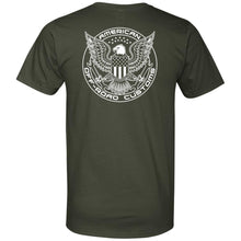 AORC Vertical white 2-sided print 982 Men's Printed V-Neck T-Shirt